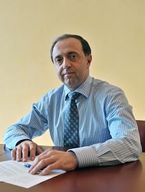 Глава компании 'Таможенная карта' Михаил Камалов во время интервью