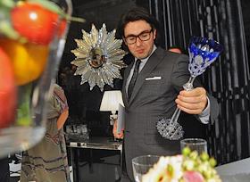 Торжественное  празднование 250-летия хрустальной мануфактуры Baccarat в Maison Baccarat