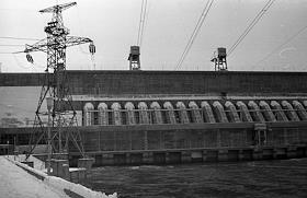 СССР, Красноярский край, пос. Черемушки. Красноярская ГЭС