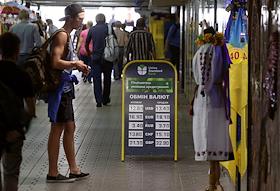 Тематическая съемка (курс валют, пункты обмена валюты)