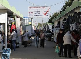 г. Тула. Ярмарка выходного дня. Единый день голосования. предвыборная агитация