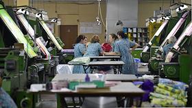 Рабочая поездка председателя правительства РФ Дмитрия Медведева в Иваново. Посещение ООО 'Текстильная компания 'Красная Талка''