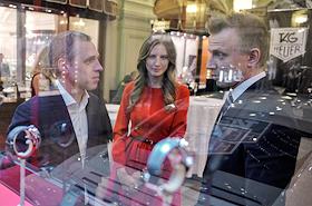 Коктейль в честь выставки 'Don't crack under pressure', организованный компание TAG Heuer и  Sublime by Bosco в ГУМе