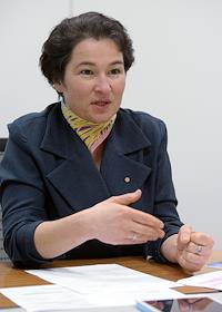 Мария Григорьева, руководитель практики SAP/Oracle  компании Accenture во время интервью