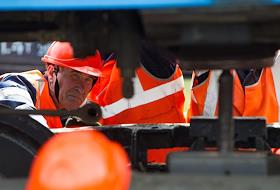 Учения Калининградской железной дороги по ликвидации аварии на ж/д путях