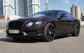 Тест-драйв автомобиля Bentley Continental (Бентли Континенталь) GT V8 S