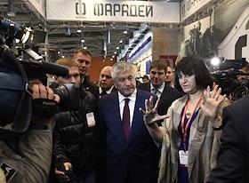 Официальное открытие XIX Международной выставки средств обеспечения безопасности государства 'Интерполитех-2015'