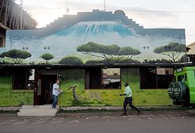 Виды города Моши и его обитатели