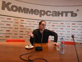 Журналист Антон Желнов в Академии журналистики 'Коммерсантъ'