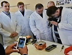 Межгосударственном авиационном комитете брифинг представителей Минобороны России в Межгосударственном авиационном комитете по поводу сбитого СУ-24 (с экрана телевизора)