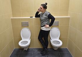 Сотрудники 'ИД Коммерсант' в новом офисе на Рублевском шоссе д. 28