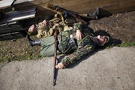 Реконструкция взятия форта посвященная 71 годовщине штурма Кенигсберга