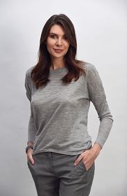 Сьемка в фотостудии обозревателя радиостанции 'Коммерсант FM' Наталии Бессоновой