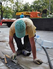 Дождевая (ливневая) канализация (ливневка) на Пушкинской