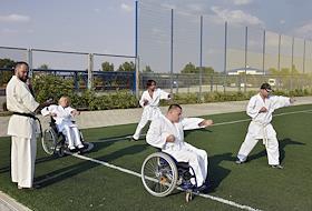 Всероссийский культурно-спортивный фестиваль 'Пара-Крым-2016' на стадионе центра спорта 'Эволюция'.

