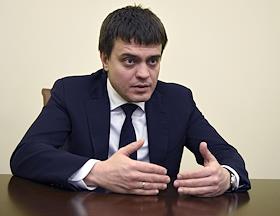 Руководитель Федерального агентства научных организаций (ФАНО) Михаил Котюков во время интервью