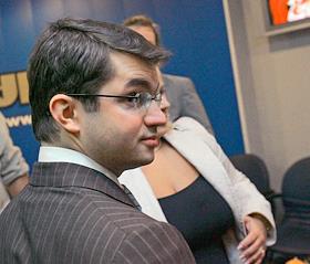 Пресс-конференция, посвященная официальному выходу на украинский рынок лидера российского платного телевидения – телекомпании 'НТВ-Плюс'