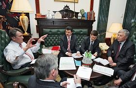 Рабочее совещание в Секретариате Президента по энергетическим вопросам