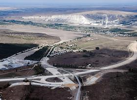Строительство федеральной трассы 'Таврида' в Крыму
