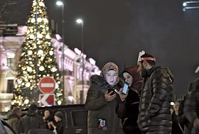 На улицах Москвы